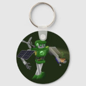 Eco Robot met Robin Sleutelhanger (Voorkant)
