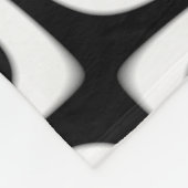 Eco Sphere 8k Seamless Pattern Blanket Fleece Deken (Hoek)