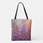 Eco Style Botanical Leaf Tas (Achterkant)