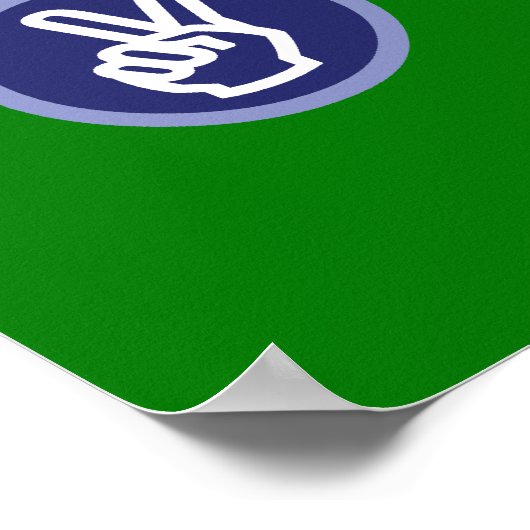 Eco-symbolen Poster (Hoek)