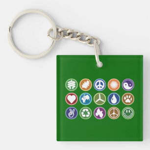 Eco-symbolen Sleutelhanger