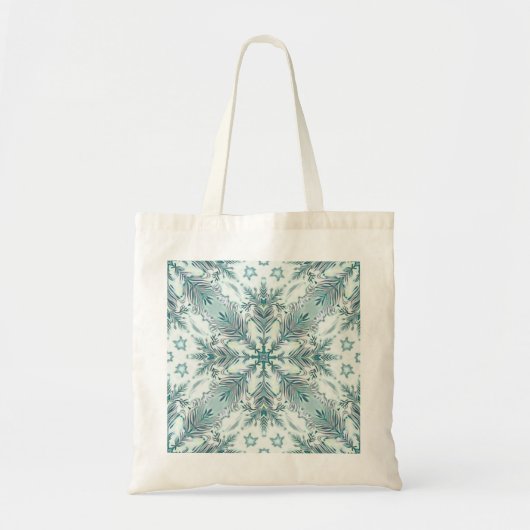 Eco-tas in winterstijl tote bag (Voorkant)