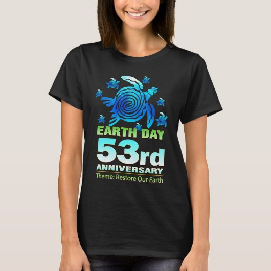 Eco Teachers  Earth Day 2023 Restore Our Earth T-shirt (Voorkant)