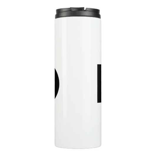 eco thermosbeker (Achterkant)