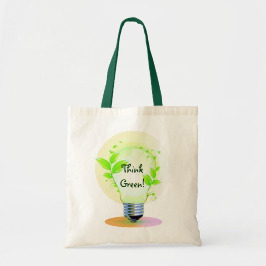 Eco Think Green Tote Bag (Voorkant)