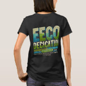 Eco-toewijding, ontworpen T-shirt (Achterkant)