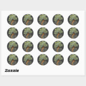 Eco Tree Book-label Ronde Sticker (Vel)
