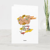 Eco-vakantie Groeten Feestdagen Kaart (Achterkant)