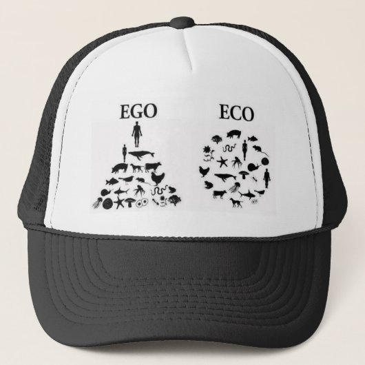 Eco versus Ego Trucker Pet (Voorkant)