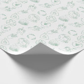 Eco-vriendelijk omslagpapier cadeaupapier (Hoek)