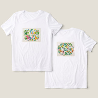 Eco Vriendelijk T-Shirt – Duurzaam & Levendig Bloe