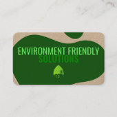 Eco-vriendelijk Visitekaartje met QR-code (Voorkant)