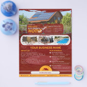 Eco-vriendelijke Business Flyer voor het verkopen  (Enkel)