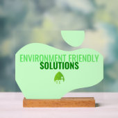 Eco-vriendelijke Business Sign Acryl Bord (Neutraal)