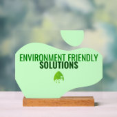 Eco-vriendelijke Business Sign Acryl Bord (Neutraal)