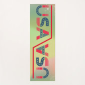 Eco vriendelijke esthetische yogamat (Voorkant)