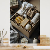 Eco vriendelijke geschenkdoos handgemaakte zepen,  poster (Keuken)