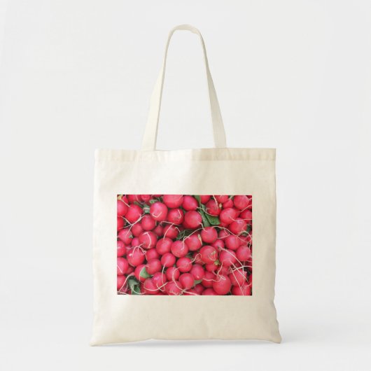 Eco-vriendelijke, herbruikbare radijs Canvas tas (Voorkant)