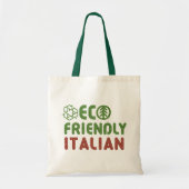 Eco-vriendelijke Italiaanse herbruikbare Canvas ta Tote Bag (Voorkant)