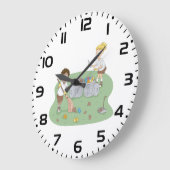 Eco-vriendelijke Kinder schoonmaak camping Recycli Grote Klok (Hoek)