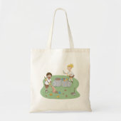 Eco-vriendelijke Kinder schoonmaak camping Recycli Tote Bag (Voorkant)