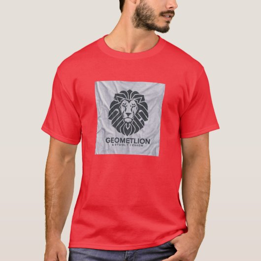Eco-vriendelijke Leeuw T-shirt (Voorkant)