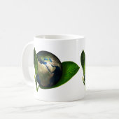 Eco vriendelijke milieu T-shirt Koffiemok (Voorkant links)