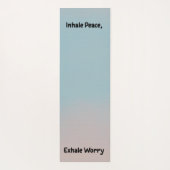 Eco-vriendelijke Non-Slip Yoga Mat – Perfect voor  (Achterkant)