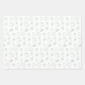 Eco-vriendelijke papierbladen voor het ompakken inpakpapier vel (Voorkant)