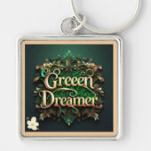 "Eco-vriendelijke toekomst" Sleutelhanger (Voorkant)