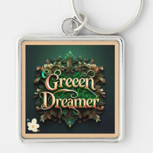 "Eco-vriendelijke toekomst" Sleutelhanger