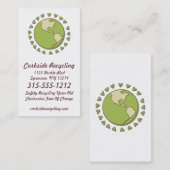 Eco-vriendelijke Visitekaartjes voor elektronische (Voorkant / Achterkant)