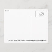 ECO VRIENDELIJKE WATERBEHOUD Gifts & Gear Briefkaart (Achterkant)