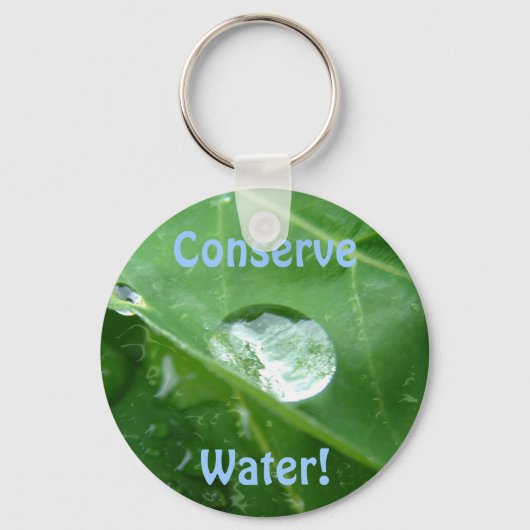 ECO VRIENDELIJKE WATERBEHOUD Gifts & Gear Sleutelhanger (Voorkant)