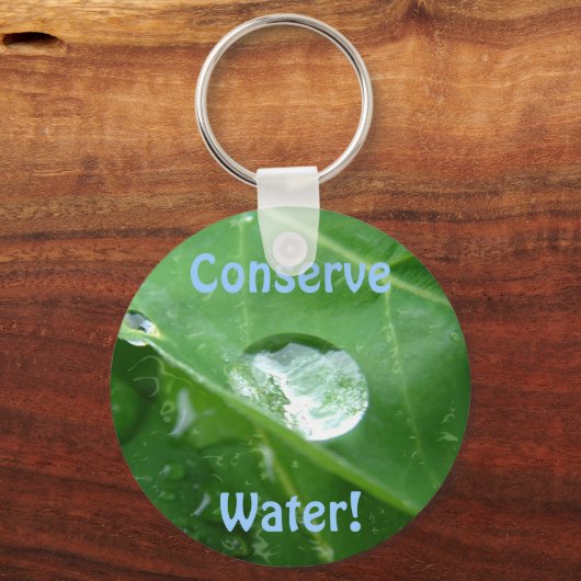 ECO VRIENDELIJKE WATERBEHOUD Gifts & Gear Sleutelhanger (Voorkant)