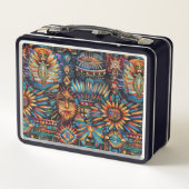 Eco-vriendelijke zwarte "Pre-Columbian Tapestry" L (Achterkant)