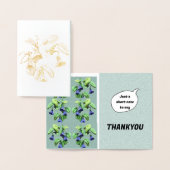 Eco Vriendschappelijk Dank u Kaart (Display)