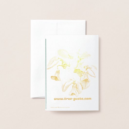 Eco Vriendschappelijk Dank u Kaart (Met envelop)