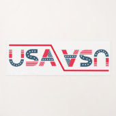 Eco Vriendschappelijke Stijlvolle Ontwerp Witte Ac Yogamat (Voorkant (horizontaal))