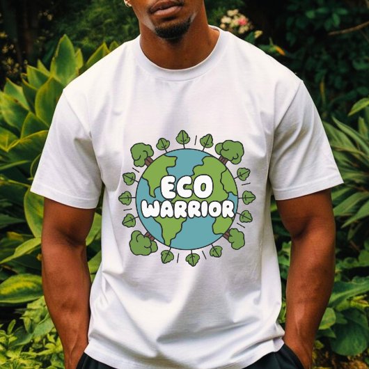 Eco Warrior - milieubewustzijn T-shirt
