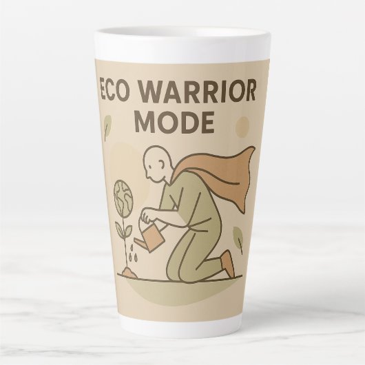 ECO WARRIOR MUG LATTE MOK (Voorkant)