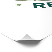 Eco Warrior Recycle Day Shirt Perfect Poster (Hoek)