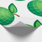 Eco Wereldbol Fruit Green Earth Leaf Sphere Cadeaupapier
