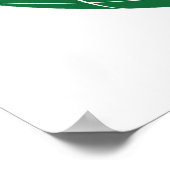 Eco Wereldbol Fruit Green Earth Leaf Sphere Poster (Hoek)