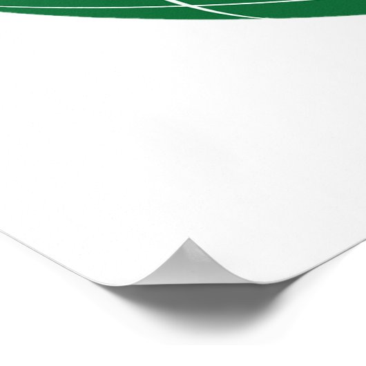 Eco Wereldbol Fruit Green Earth Leaf Sphere Poster (Hoek)