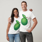 Eco Wereldbol Fruit Green Earth Leaf Sphere T-shirt (Unisex)
