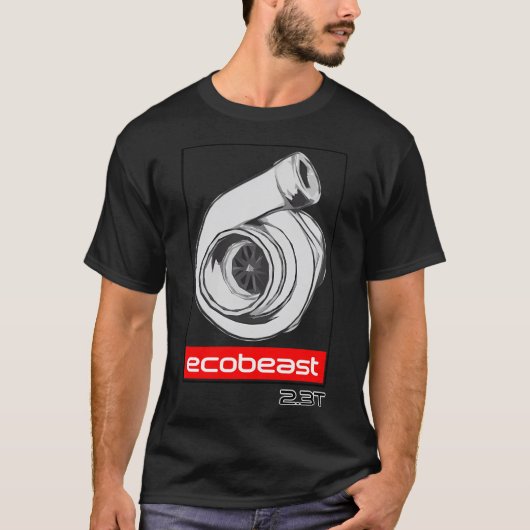 Ecobeast Boostang Racing Turbo T-shirt (Voorkant)