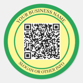 EcoBoost Business: QR Code Sticker