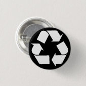 EcoFlair - Recyclen. Ronde Button 3,2 Cm (Voorkant /achterkant)