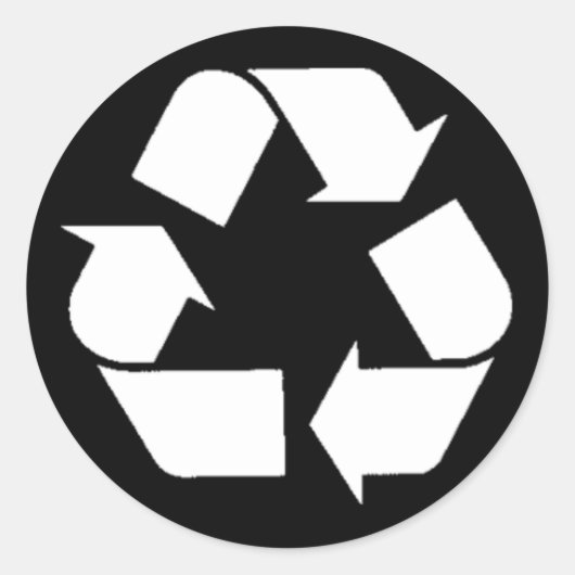 EcoFlair Sticker - Recyclen. (Voorkant)
